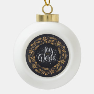 Freude an der Weltverzierung Keramik Kugel-Ornament