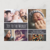 Freude an der weltweiten Weihnachtsgeburtserklärun Postkarte (Vorderseite)