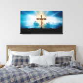 Freude an ihm leinwanddruck (Insitu (Schlafzimmer))