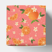 Freude an Orangen und Orangenblüten Geschenkschachtel (Oben)