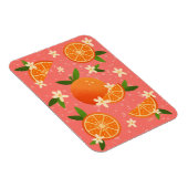 Freude an Orangen und Orangenblüten Magnet (Rechte Seite)