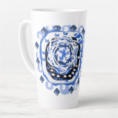 Freude an Schneeflocken Milchtasse (Linke Ecke)