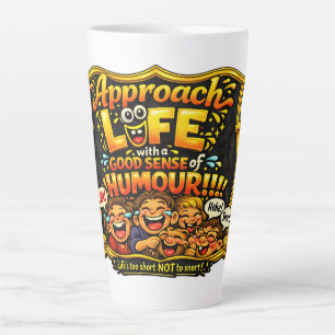 Freude ausstrahlen milchtasse
