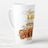 Freude ausstrahlen milchtasse (Linke Ecke)