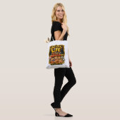 Freude ausstrahlen tasche (Am Model)