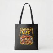 Freude ausstrahlen tasche (Vorderseite)