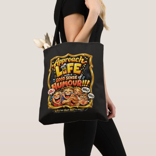 Freude ausstrahlen tasche (Von Nahem)