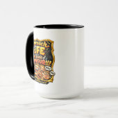 Freude ausstrahlen tasse (Vorderseite Links)
