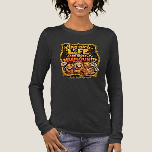 Freude ausstrahlen Tri-Blend shirt (Vorderseite)