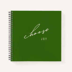Freude aussuchen. Notebooks und Journale Notizblock