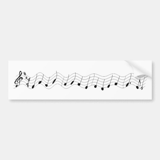 Freude Autoaufkleber (Vorne)