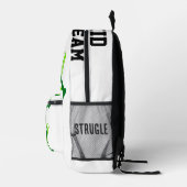 Freude BAG Bedruckter Rucksack (Rechts)