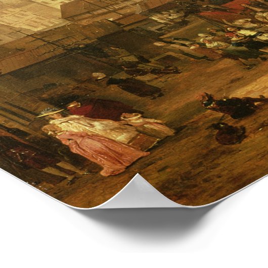 Freude bei Les Halles Poster (Ecke)