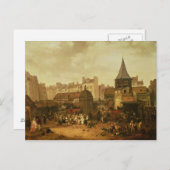 Freude bei Les Halles Postkarte (Vorne/Hinten)