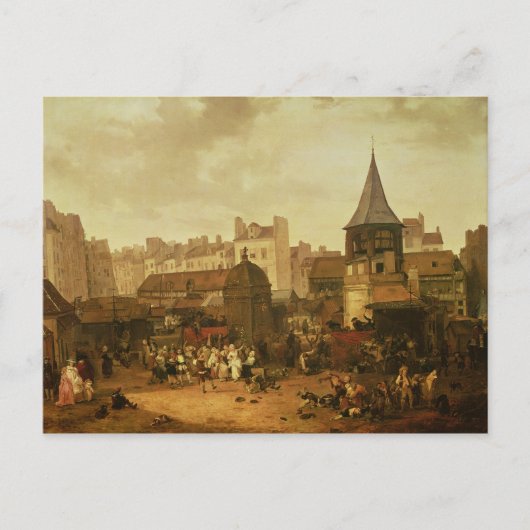 Freude bei Les Halles Postkarte (Vorderseite)