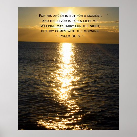 Freude Bibel Vers Christliches Sonnenaufgangzitat Poster Zazzle De