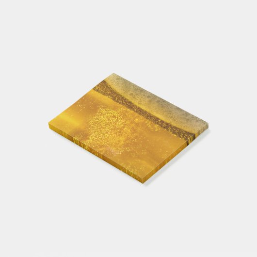 Freude Biergalaxie - eine Celestie Post-it Klebezettel (angewinkelt)