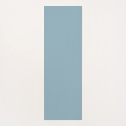 Freude Blume Abstrakt Blue Gray Fraktal Yogamatte (Rückseite)