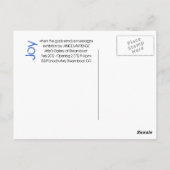 Freude, Botschaft von Apollo Postkarte (Rückseite)