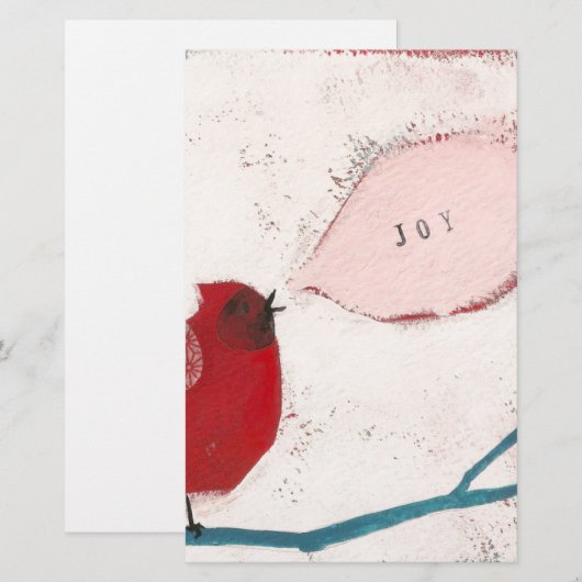 Freude! Briefpapier (Vorne/Hinten)