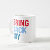 Freude bringen kaffeetasse (Vorderseite Links)