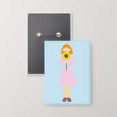 Freude Button (Vorderseite/Rückseite)