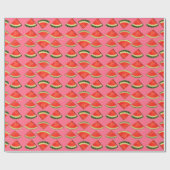 Freude das Bäcker-Wassermelone-Packpapier Geschenkpapier (Flach)
