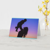 Freude der Mutter Karte (Gelbe Blume)