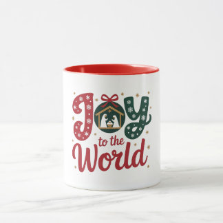 Freude der Welt Christlicher Weihnachtsstern Tasse