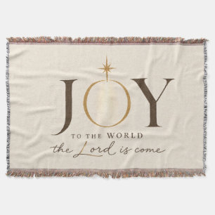 FREUDE DER WELT Christliches Weihnachten Decke