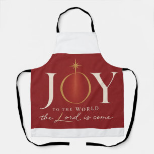 FREUDE DER WELT Christliches Weihnachten Schürze