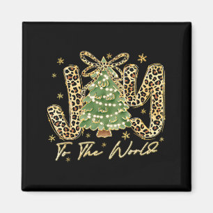 Freude der Welt Jesus Christliches Weihnachten Xma Magnet