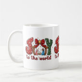 Freude Der Welt Kaffeetasse (Links)