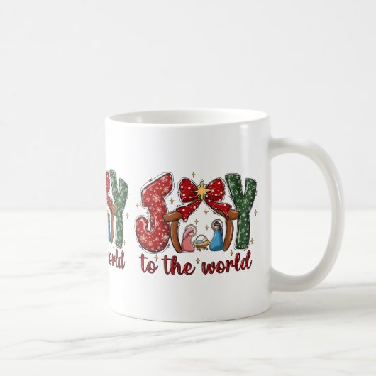 Freude Der Welt Kaffeetasse (Rechts)