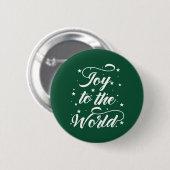 Freude der Welt Weihnachten Button (Vorne & Hinten)