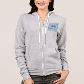 Freude des Lichts - Kapuzenpullover mit Reißversch Hoodie