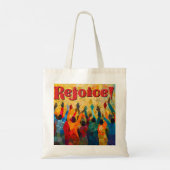 Freude - Design 1 Tragetasche (Rückseite)