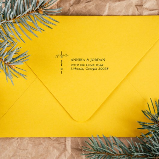 Freude, die wir euch lieben | Christmas Hymn Permastempel