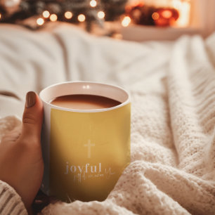 Freude, die wir euch lieben   Weihnachtsfeiertag Kaffeetasse