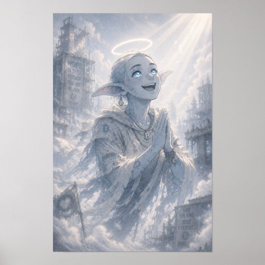 Freude / Engel / Himmel Poster (Vorne)