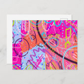 Freude erleben postkarte (Vorne/Hinten)