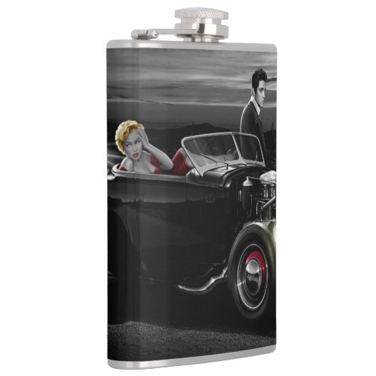 Freude-Fahrt B&W 2 Flachmann (Rechts)