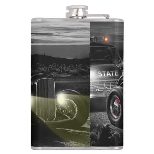 Freude-Fahrt B&W 2 Flachmann (Rückseite)