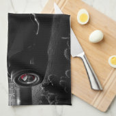 Freude-Fahrt B&W 2 Geschirrtuch (Viertel Falte)