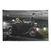 Freude-Fahrt B&W 2 Kissenbezug (Rückseite-Rechts)