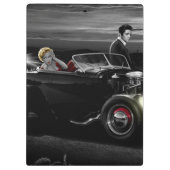 Freude-Fahrt B&W Klemmbrett (Rückseite)