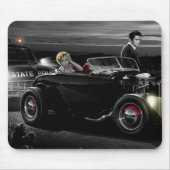 Freude-Fahrt B&W Mousepad (Vorne)