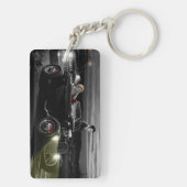 Freude-Fahrt B&W Schlüsselanhänger (Rückseite)