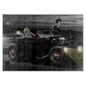 Freude-Fahrt B&W Schneidebrett (Vorderseite)