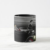 Freude-Fahrt B&W Tasse (Zentrum)